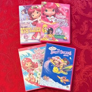 Strawberry Shortcake DVD Bundle of 4 Movies